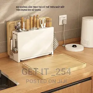 Cutlery Organizer for Knives, Chopping Board