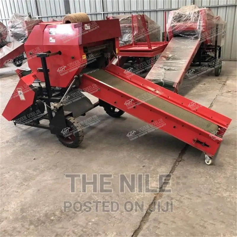 Fully Automatic Forage Baling and Film Cutting Machine
