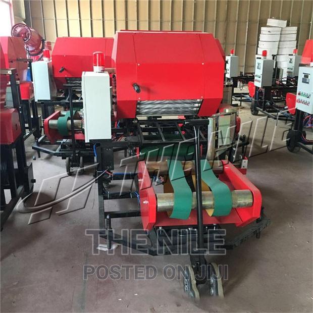 Multifunctional Green Storage Baling and Wrapping Machine - main view