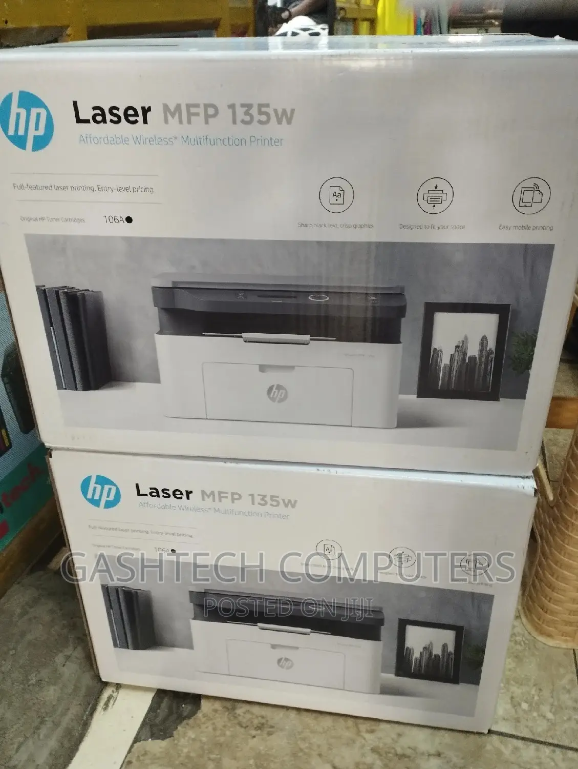 Hp Laserjet MFP 135w Wireless A4 Printer