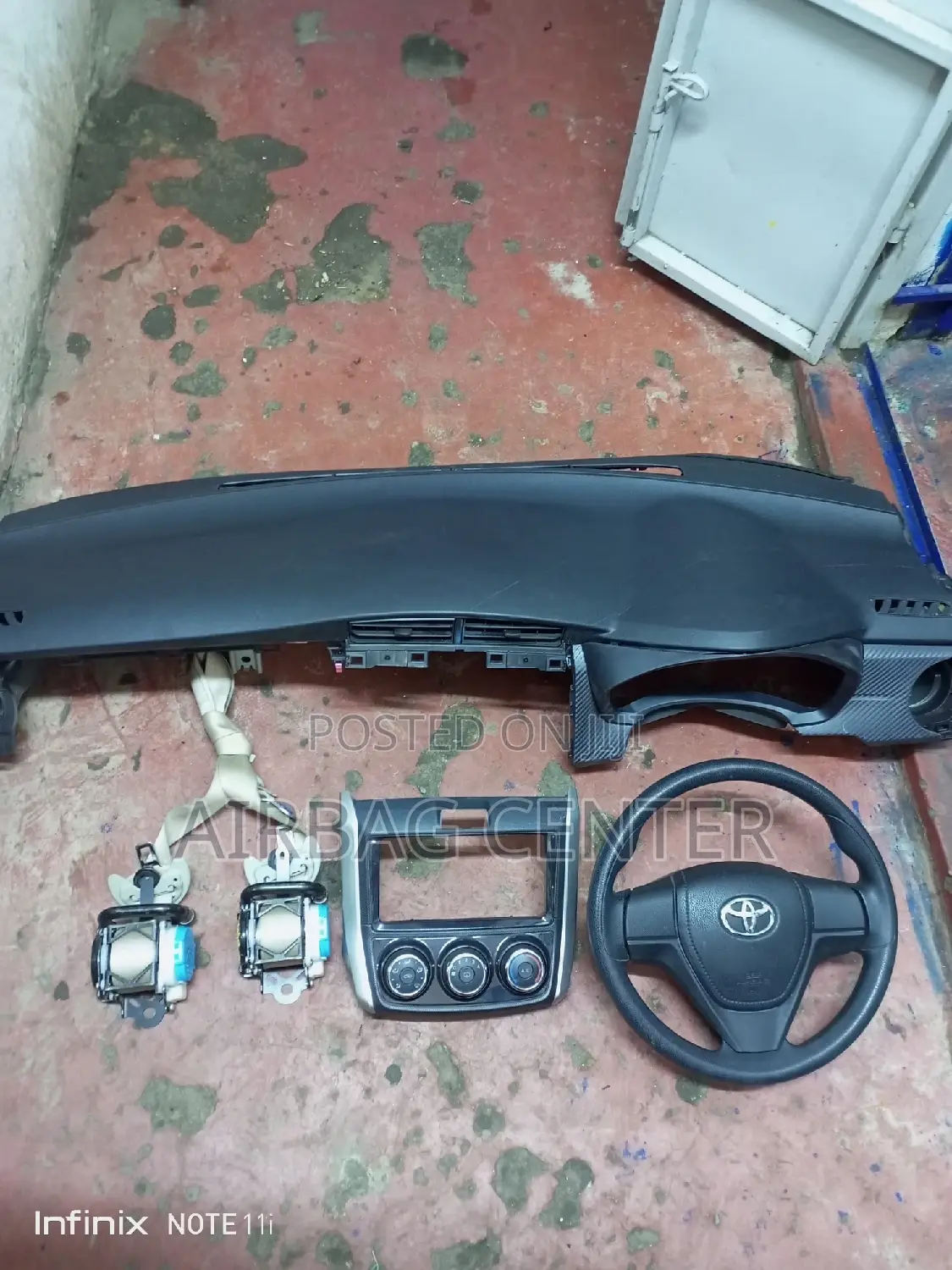 Fielder/Axio 161 Dashboard, Steering,Ac Unit and Seat Belts