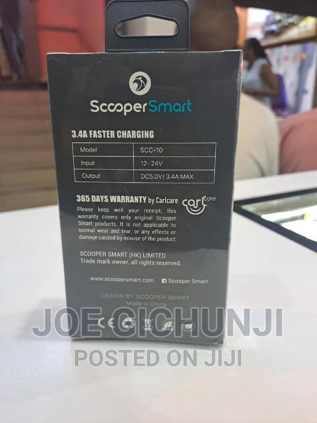 Scooper Smart SCC-10 2 USB Car Charger - thumbnail 2