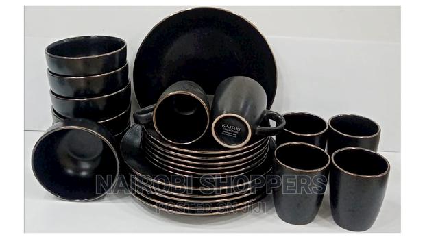 Dinner Set 24pieces (Black)