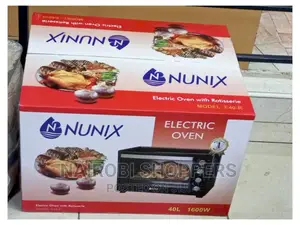 Nunix Electric Oven With Rotisserie 1600watts
