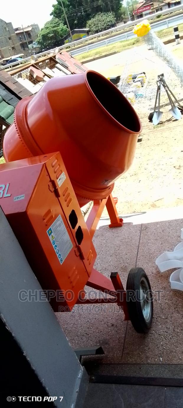 Petrol Engine Concrete Mixer - thumbnail 2