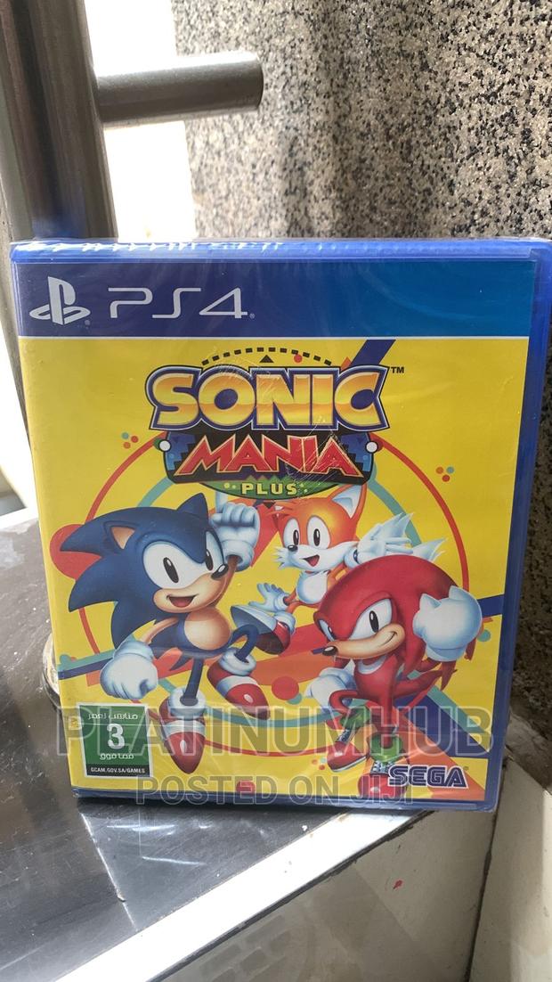 Play Station 4 Sonic Mania PLUS - main view