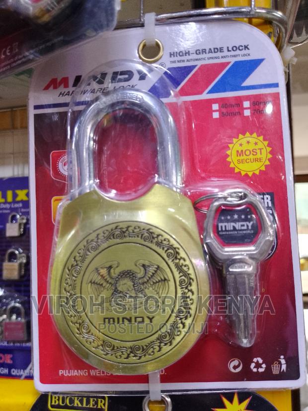 Round Mindy Hardware Padlock - main view