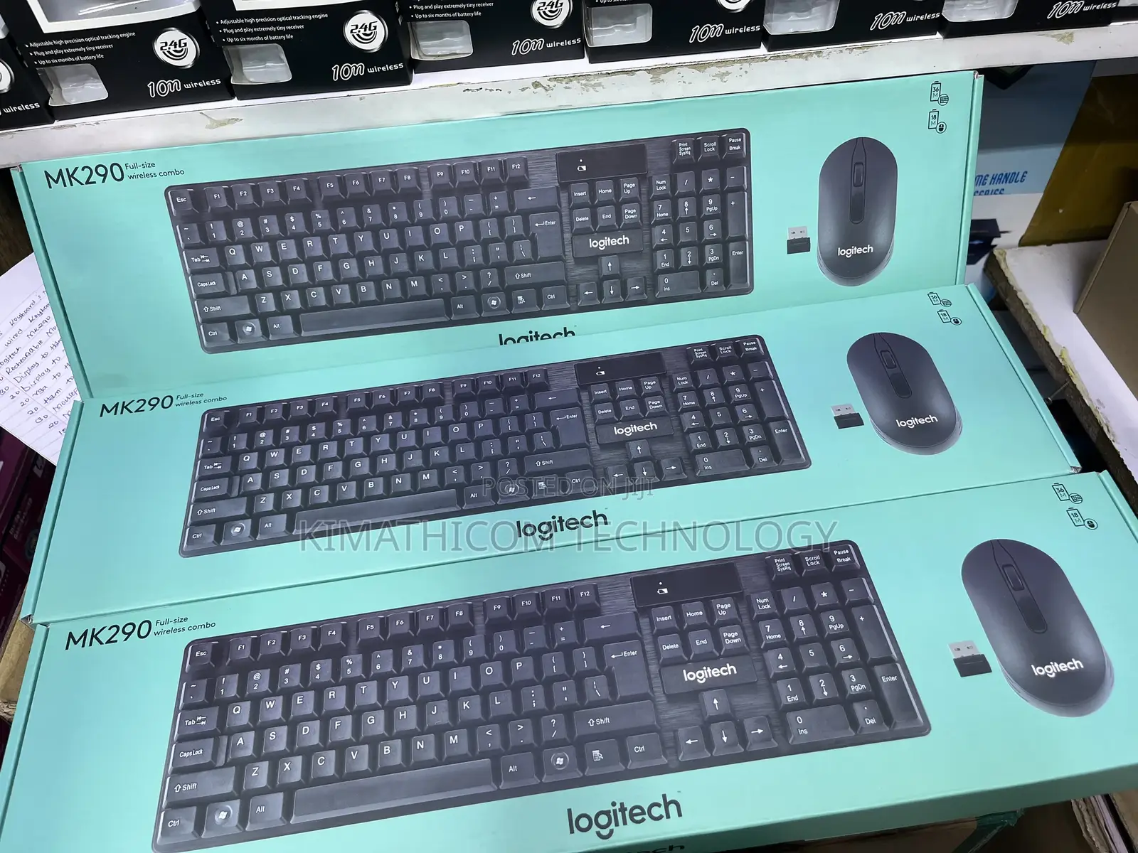 Mk290 Logitech Wireless Keyboard and Mouse