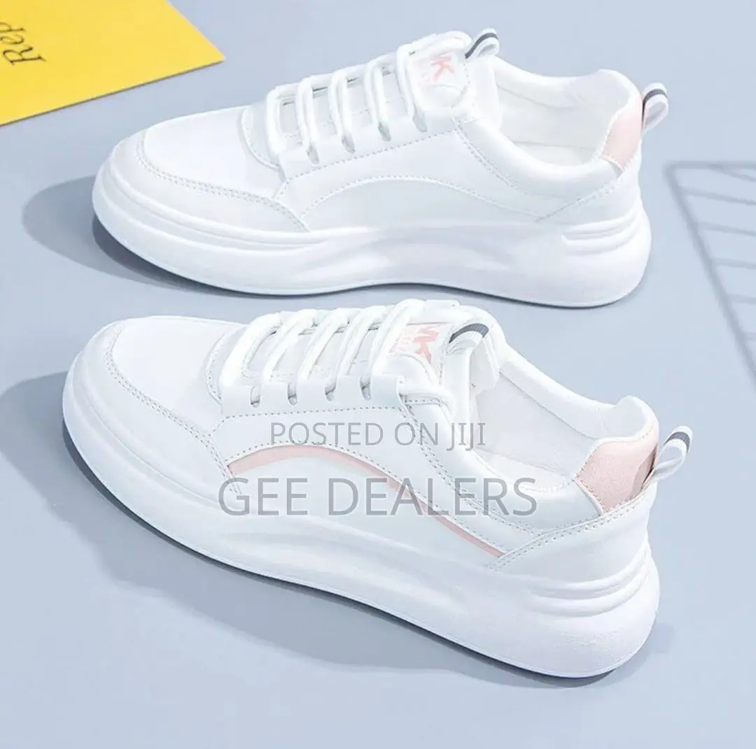 Ladies White Sneakers