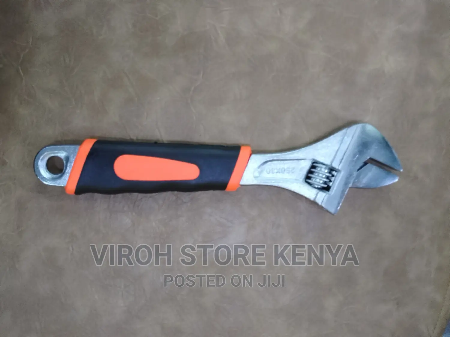 Adjustable Spanner With Coated Handle Size 10"