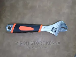 Adjustable Spanner With Coated Handle Size 10"