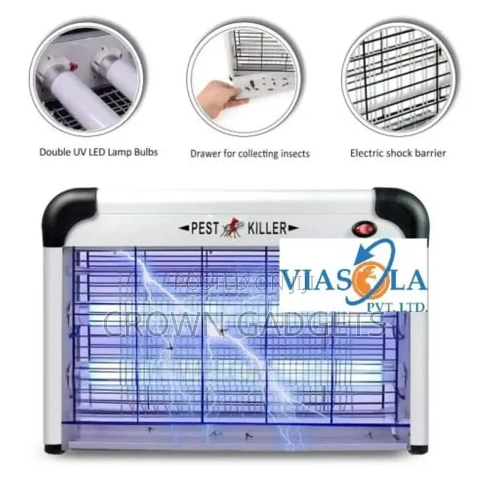 40W Electric Bug Zapper, Enhanced