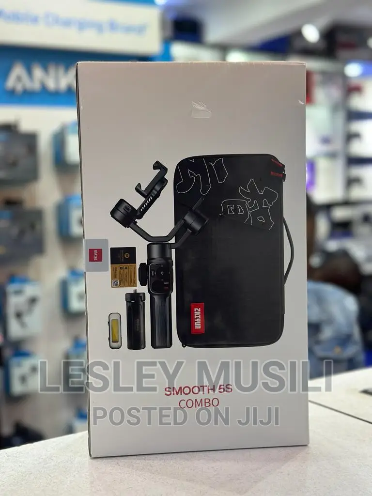 Zhiyun Smooth 5S Combo W/Magnetic Fill Light,Carrying Bag
