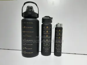 3 PCS Motivational Water Bottles