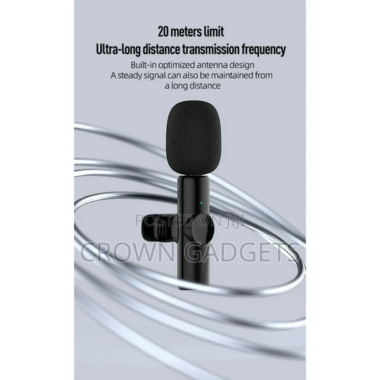 Plug Play Wireless Lavalier Microphone