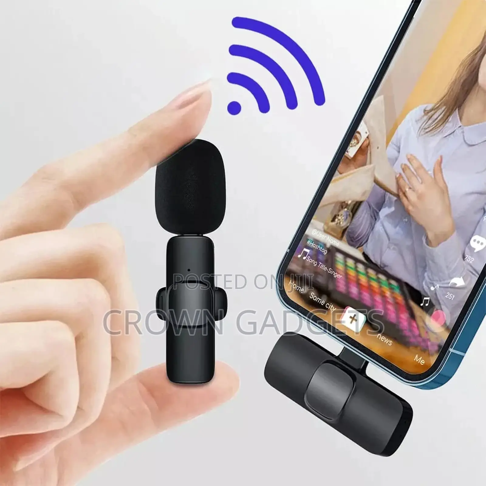 Lapel Clip-on Mini Wireless Mic