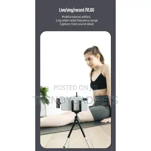 Plug-and-Play Wireless Lavalier Microphone for Cell Phones