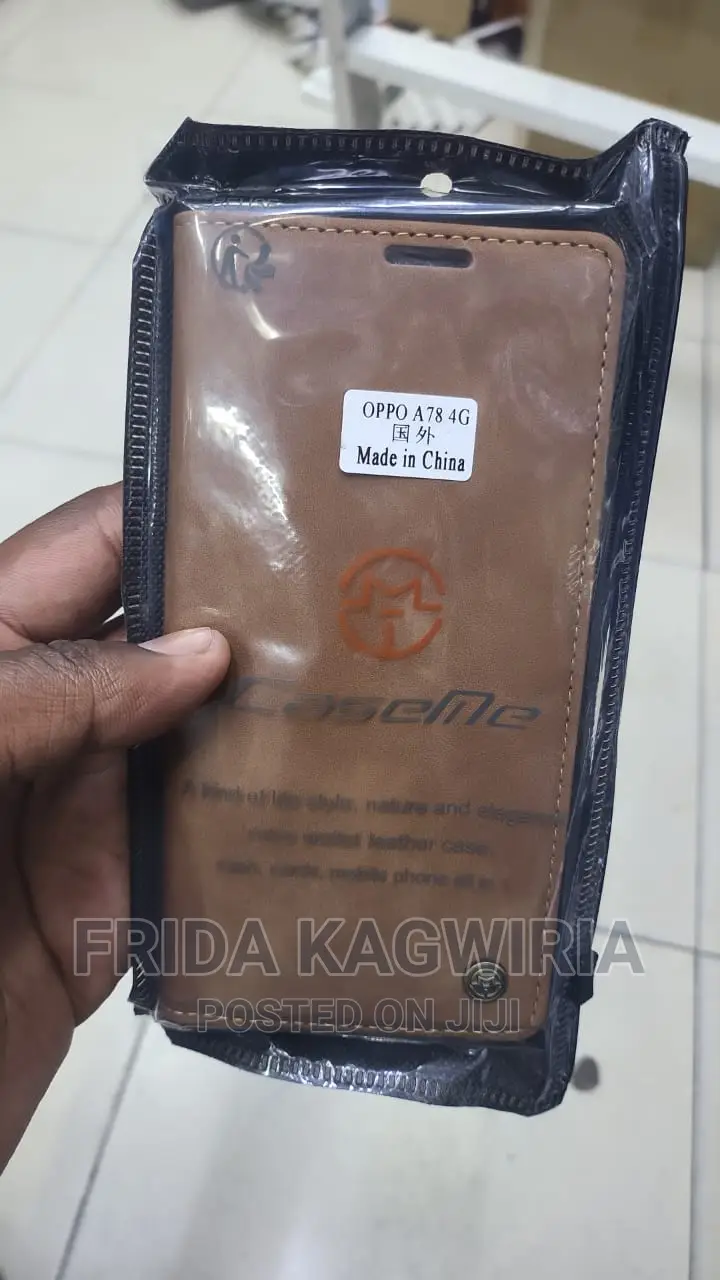 Oppo A78 Caseme Leather Flip Cover