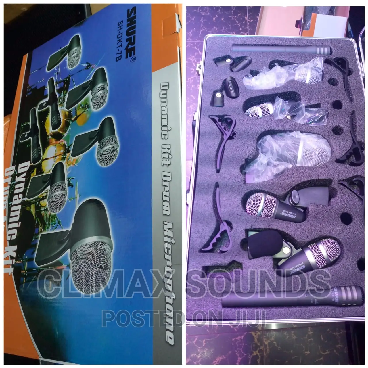Drumset Microphone Shure Sh,Dkt 7b