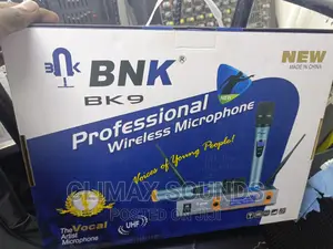 Wireless Microphone BNK Bk 9 S
