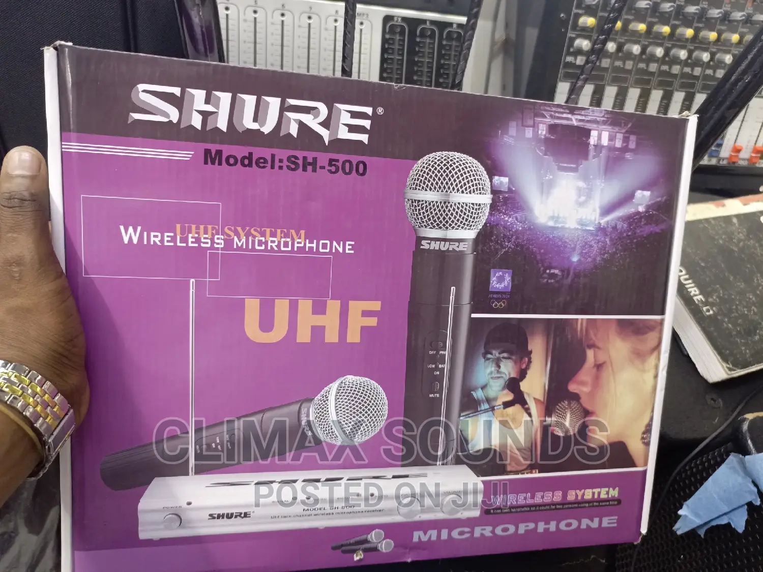 Wireless Microphone Shure Sh 500 S