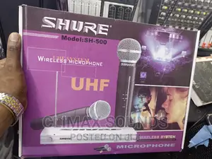Wireless Microphone Shure Sh 500 S