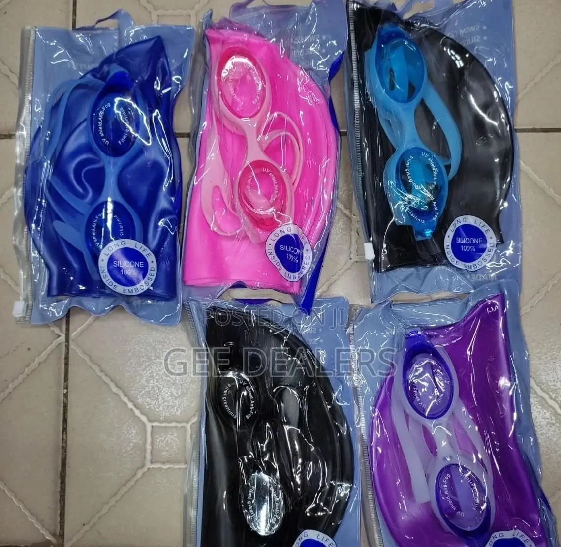 Swimming Cap Plus Goggles
