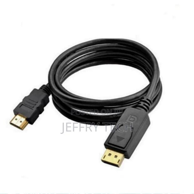 6ft Display Port (DP) Male to HDMI Male Cable Cord Adapter C