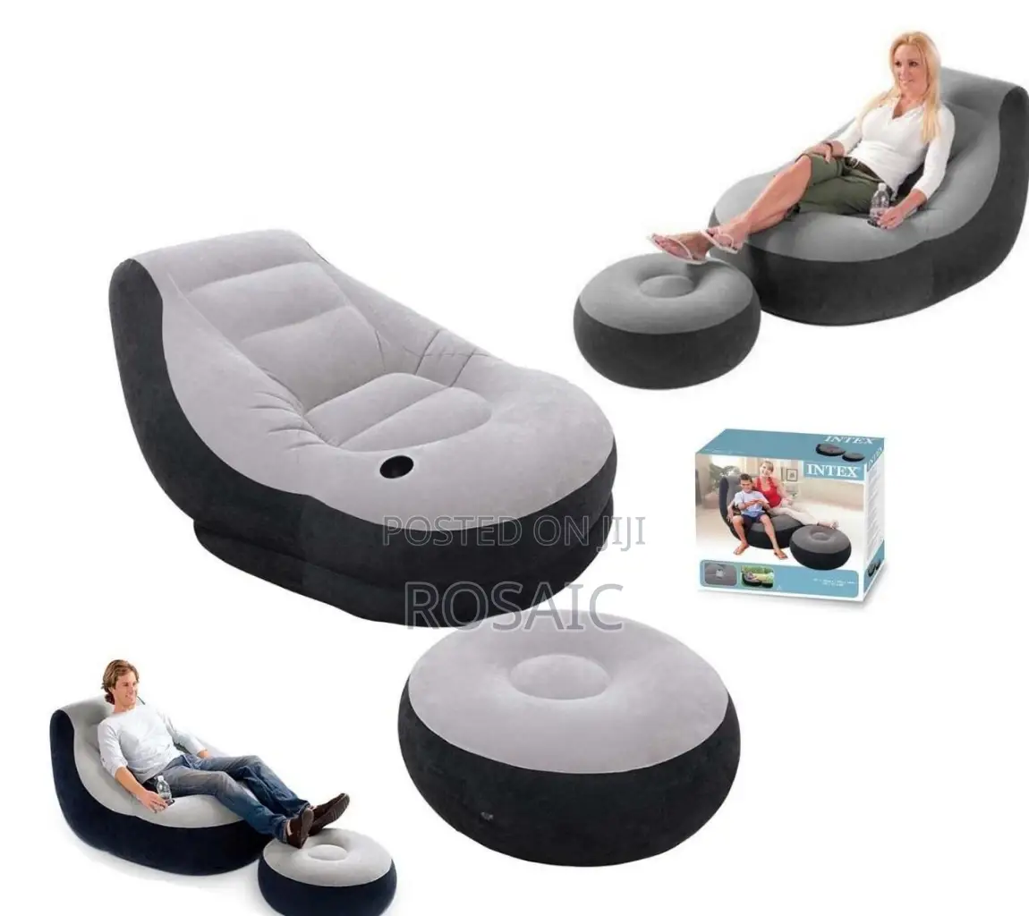 Inflatable Seat With a Foot Rest*