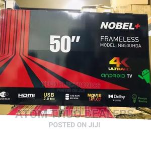 Nobel 50” Frameless Ultra HD Android Tv, Netflix Wifi - thumbnail 2