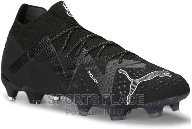 New Puma Future Ultimate Pro FG Football Boots - Black - main view