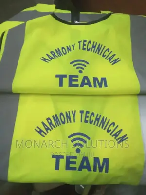 Printing Done Neatly on Reflector Jackets