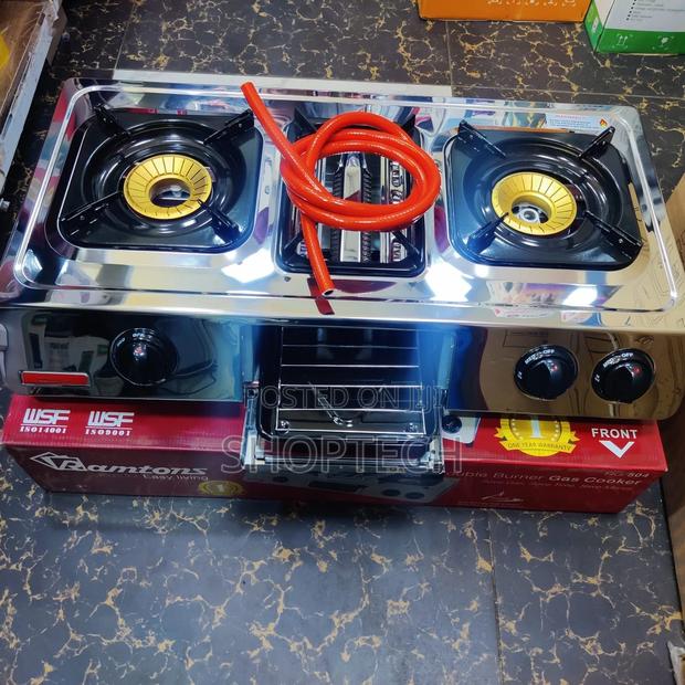 Ramtons RG504 2 Burner With Pipe Now Available - main view