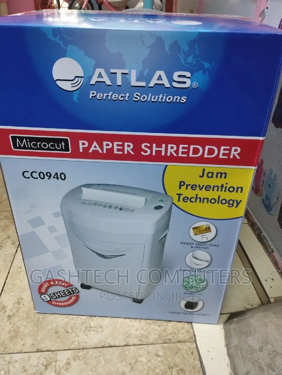 CC0940 Atlas Shreder 9 Sheets ( Atlas Cc0940 ) CC0904