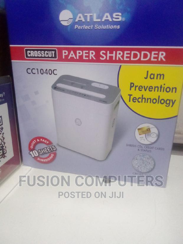 Crosscut Paper Shredder 10sheets. - main view