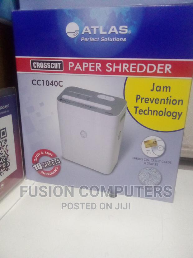 Crosscut Paper Shredder 10sheets. - thumbnail 2