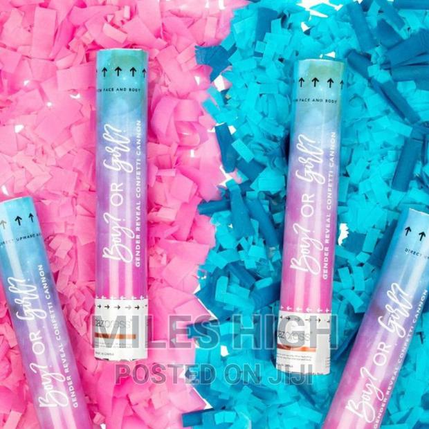 Baby Gender Reveal Party Popper - main view