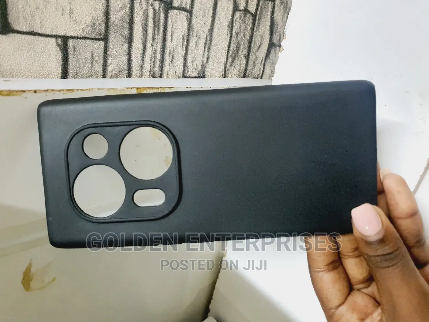 Phantom X2 Black Back Cover