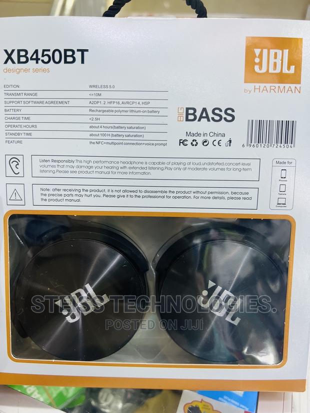 Jbl Xb450bt Wireless Headphones. - thumbnail 3