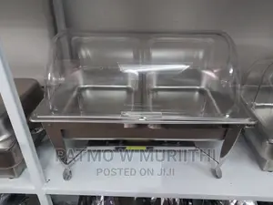 Chafing Dish With Folding Legs and Plastic Cover 9L