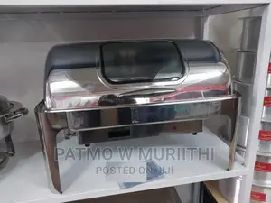Signature Chafing Dish 9L Roll Top With Glass Window