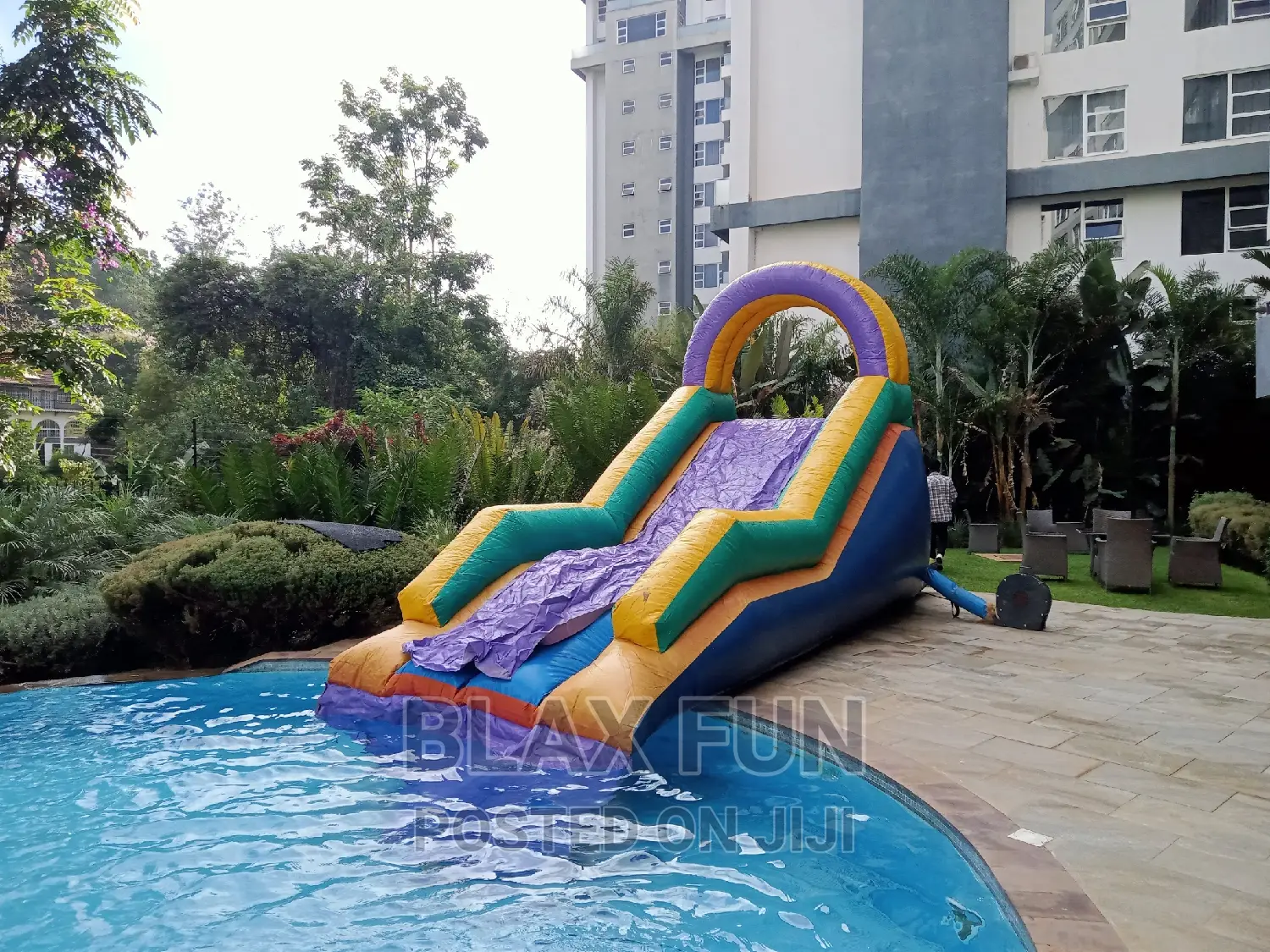 Swimming Pool Water Slide for Repair, Sale and Hire
