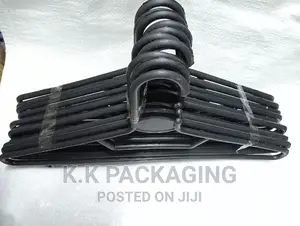 Black Durable Hangers