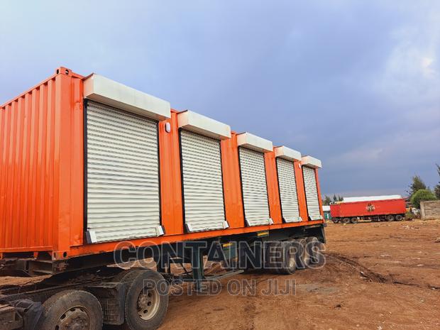 40ft Container Stalls Units- Delivery Cost Based on Distance - main view