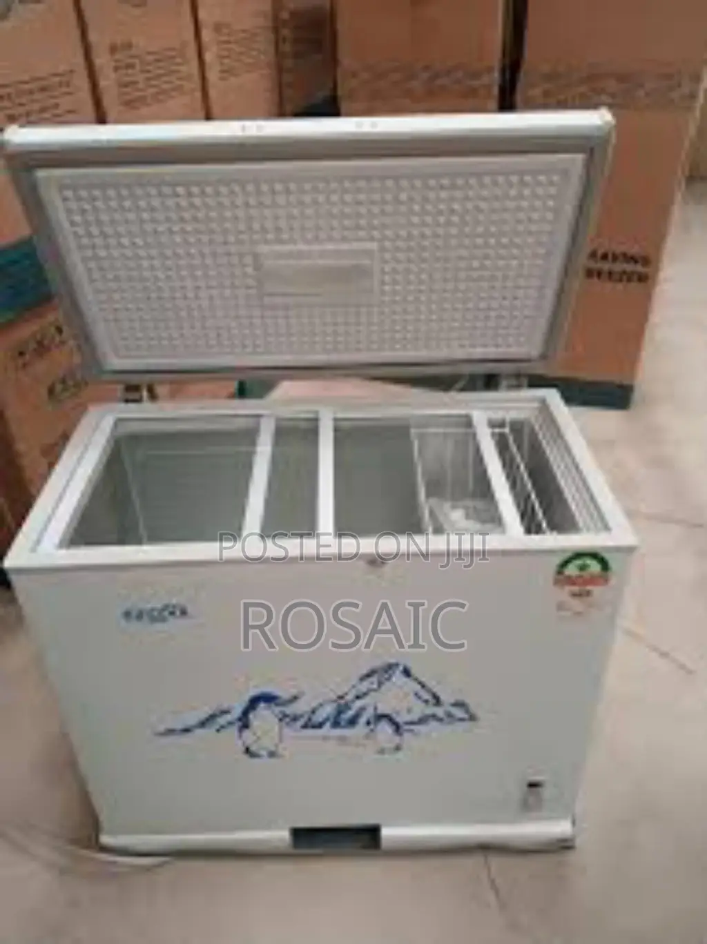 Ice Cool 169 Litres Display Freezer