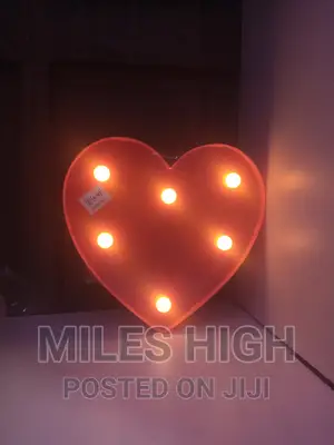 LED Love Shape Decor