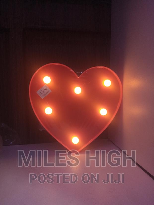 LED Love Shape Decor - main view