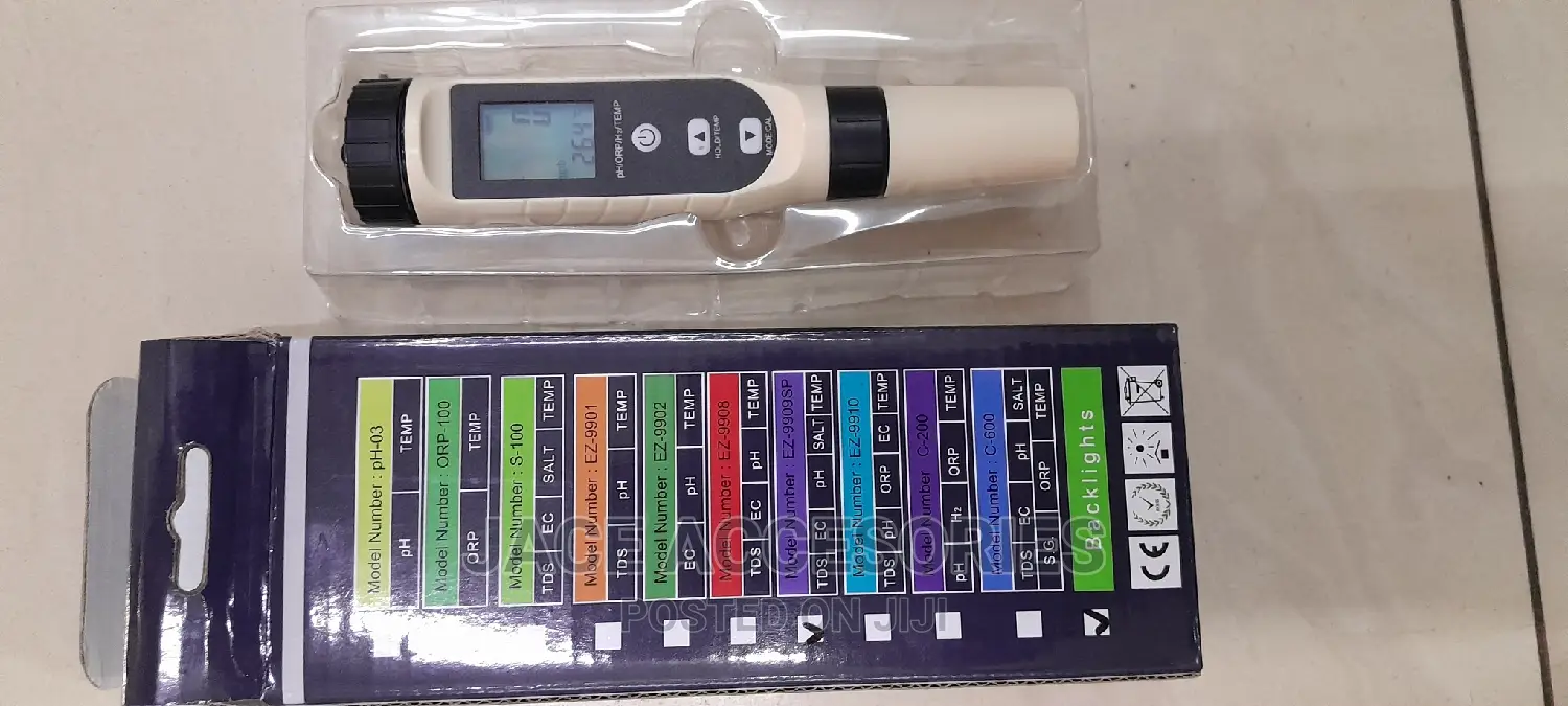4 in 1 Water Quality Tester Orp/H2/Temp/Ph
