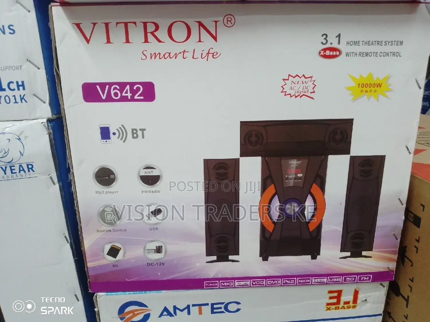 Vitron V652 3.1 X-Bass Multimedia Speaker System.