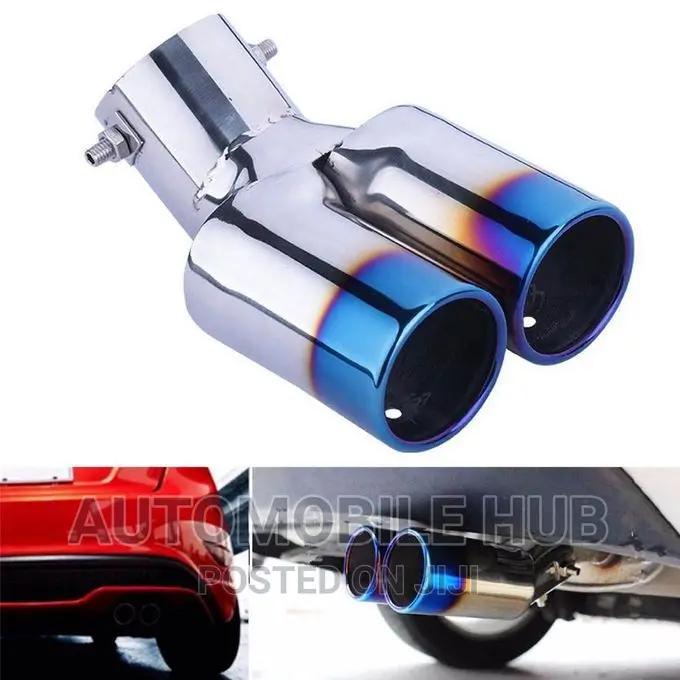 Double/Twin Muffler Tail Pipe